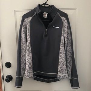 *3/$15* Avalanche Gray 1/4 zip Pullover L